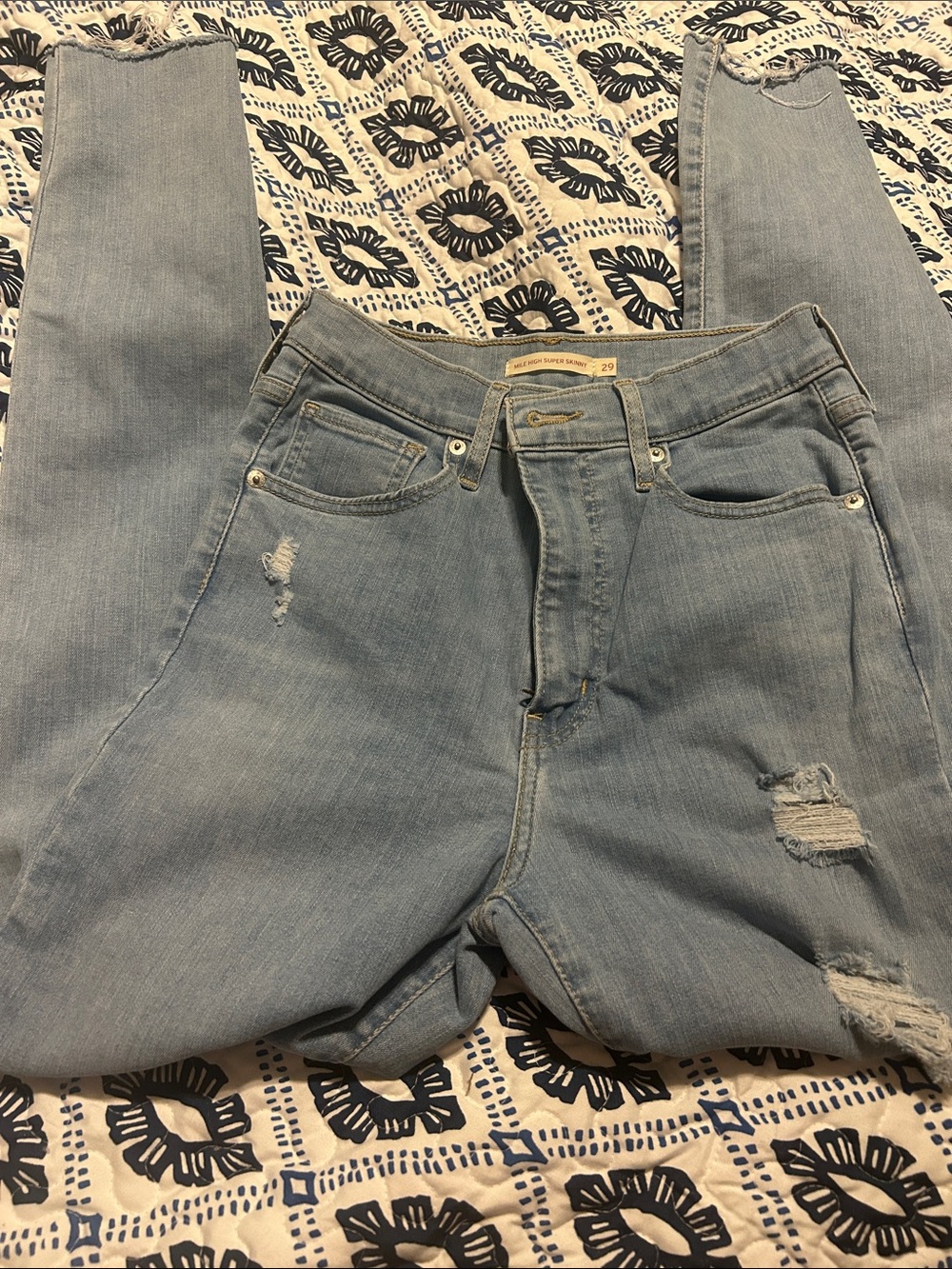 Levi's Light Blue Classic Back-Pocket Jeans